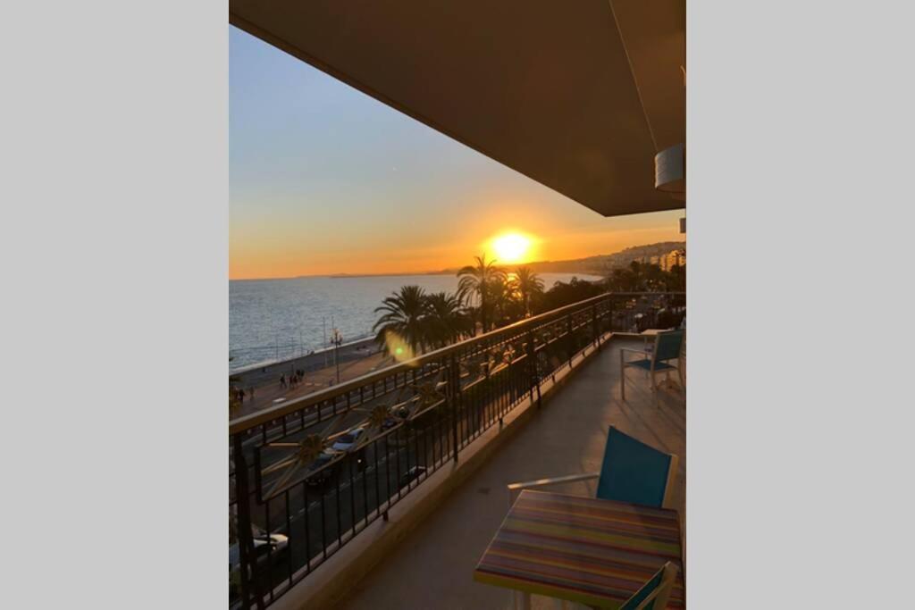 Promenade Des Anglais Amazing Sea View 140M2 3Br Nizza Esterno foto